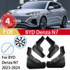 For BYD Denza N7 2026 2026 2026 Mud Flaps Guards Front Rear Fender MudFlaps Car Mudguards Styling ABS Auto Accessories