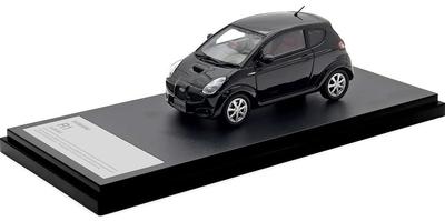 INTERALLIED Hi Story Scale Subaru R1 S Obsidian Black Pearl Fertigmodell HS511BK 1/43 (2005)