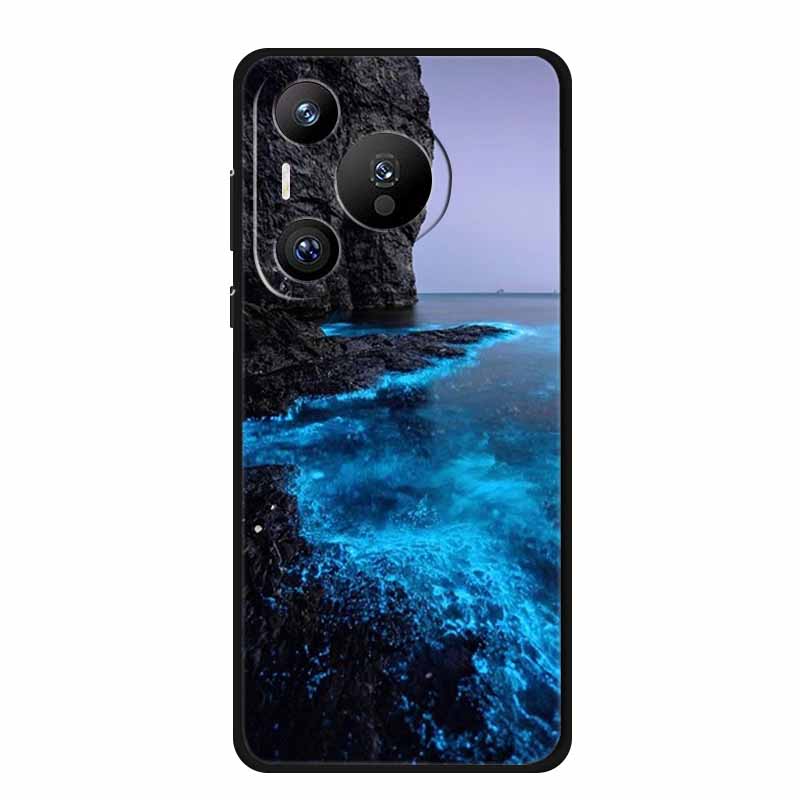 For Huawei Pura 70 Pro Case Pura70 Pro Plus Coque Black Silicone Soft Back Cover For Huawei Pura 70 Ultra Phone Case Funda Shell