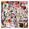 60Pcs Chainsaw Man Graffiti Stickers Luggage Water Cup Stationery Mobile Phone Laptop Refrigerator Decoration Diy Decals