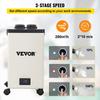 VEVOR Solder Fume Extractor, 150W 106 CFM Smoke Absorber, 3-Stage Filters 3 Speed with a Hose for Soldering, Laser Engraving and DIY Welding