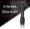 M600C Tactical High-Brightness LED Flashlight with Tail Switch and Crenellated Bezel