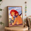 Disney Lion Digital Oil Painting Art Kit Handmade Diy Home Decorations