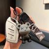Fashion New Tpu Key Fob Case Cover Housing Mount Fit For Roewe Rx5 Mg3 Mg5 Mg6 Mg7 Mg Zs Gt Gs 350 360 750 W5 Auto Accessories Car-Styling