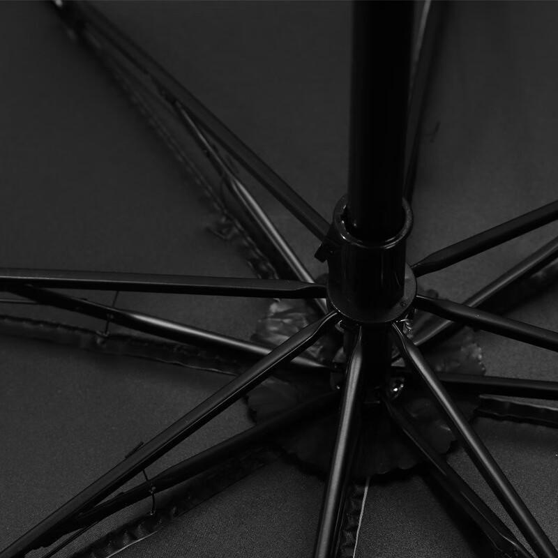 Nanqiao Automatic UV Protection Black-Coated Folding Umbrella