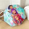 Harajuku Girls Portable 3 Folds Umbrella Portable Windproof Folding Rain Umbrella For Travel Outdoor Sun Protection Travel Outdoor Gift