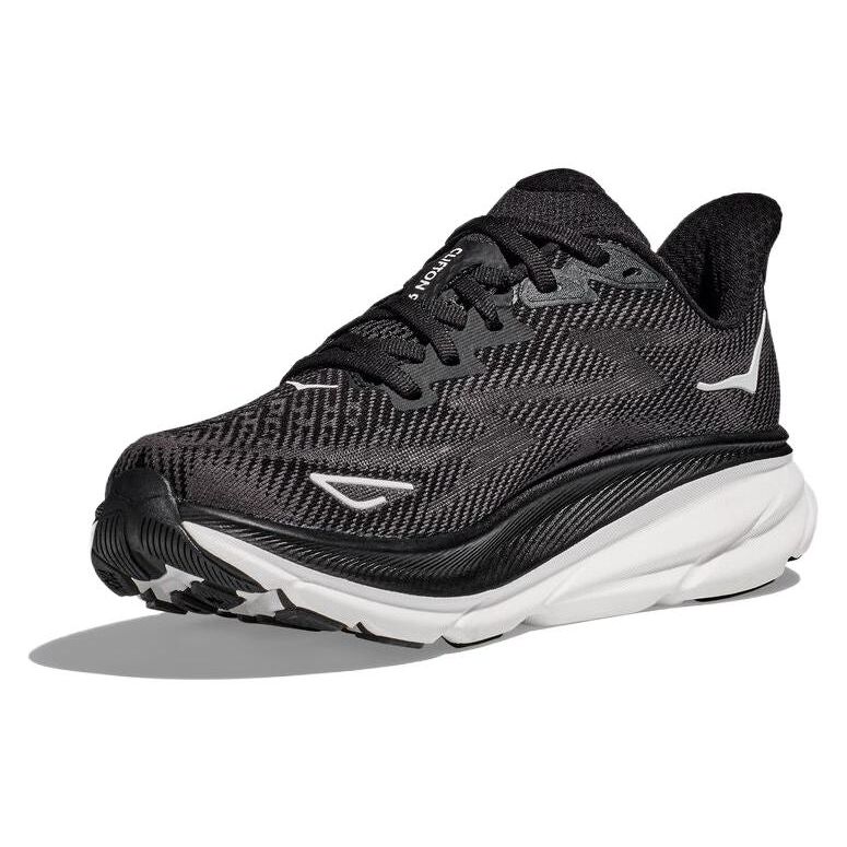 Pánske tenisky HOKA Clifton 9 Black White 1127895-BWHT