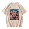 Women Funny Pig Tops Tshirt John Pork Is Calling Answer Call Phone Y2k Tee Shirt Gothic Hip Hop T-shirt Streetwear Clothes