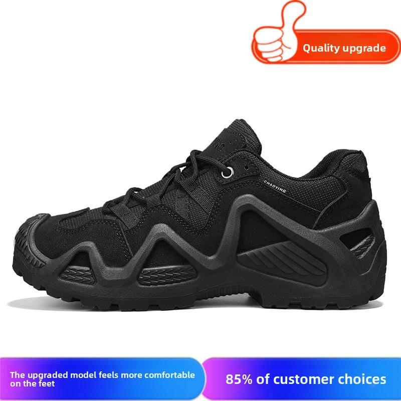 

Высококачественные мужские кроссовки для активного отдыха, походные ботинки, износостойкие и противоскользящие кроссовки на платформе, мужская обувь с надежным сцеплением 46 чёрный