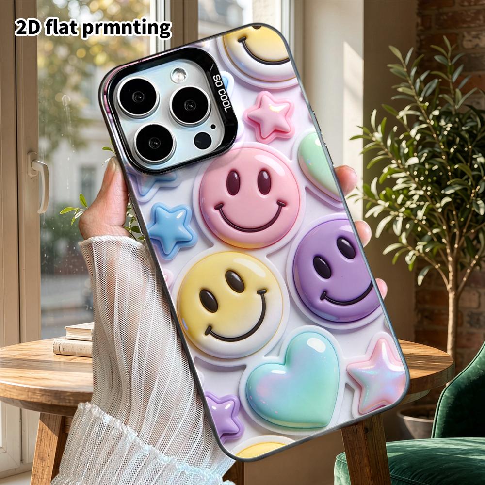 Phone Case: 2D Flat, Suitable for iPhone 18, 17, 16, 15, 14, 13, 12Pro Protective Case, Full of Playful Fun, Perfect Christmas and Halloween Holiday G