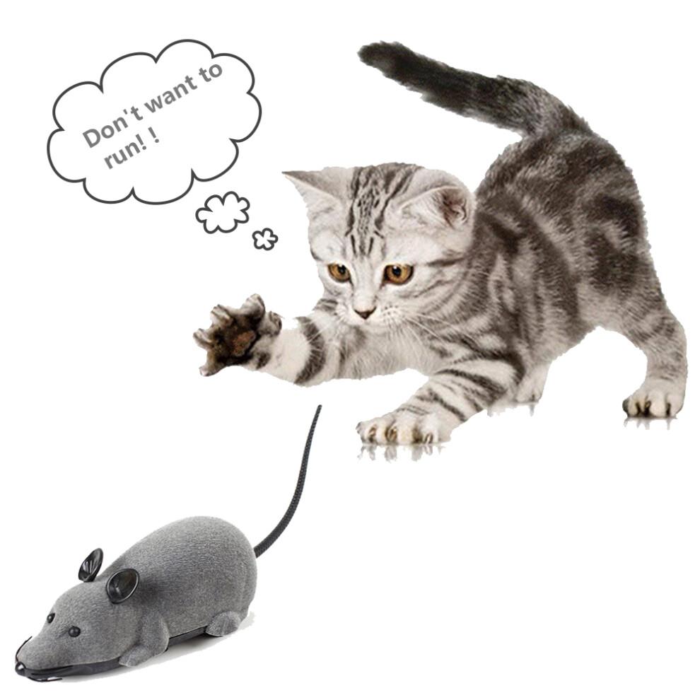 Sensor Mode Pet Toys, Rechargeable Mice Toys for Endless Fun, High-quality ABS Material Interactive Cat Toys with Realistic Appearance