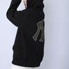 New MLB Old Flower Sweatshirts Unisex Black 3AHDM0114-50BKS