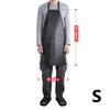 Wasserdichte Ölbeständige Schürze Herren Damen Arbeitsschürze PVC Schwarz Hotel Aquatisch Metzgerei Lebensmittel Kochschürze Für Küchenarbeit Reiniger