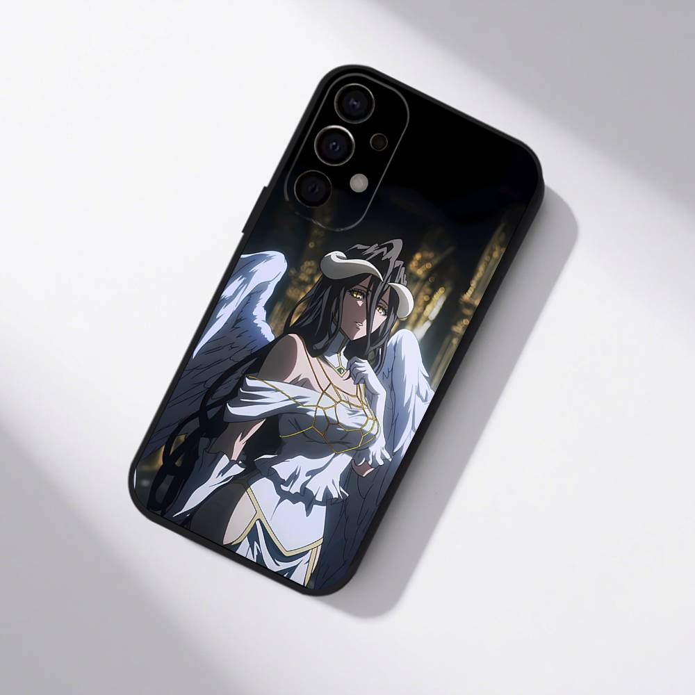 A-Albedo O-OverlordS Phone Case For Samsung S25,S24,S21,S22,S23,S30,Ultra,S20,Plus,Fe,Lite,5G Black Cover