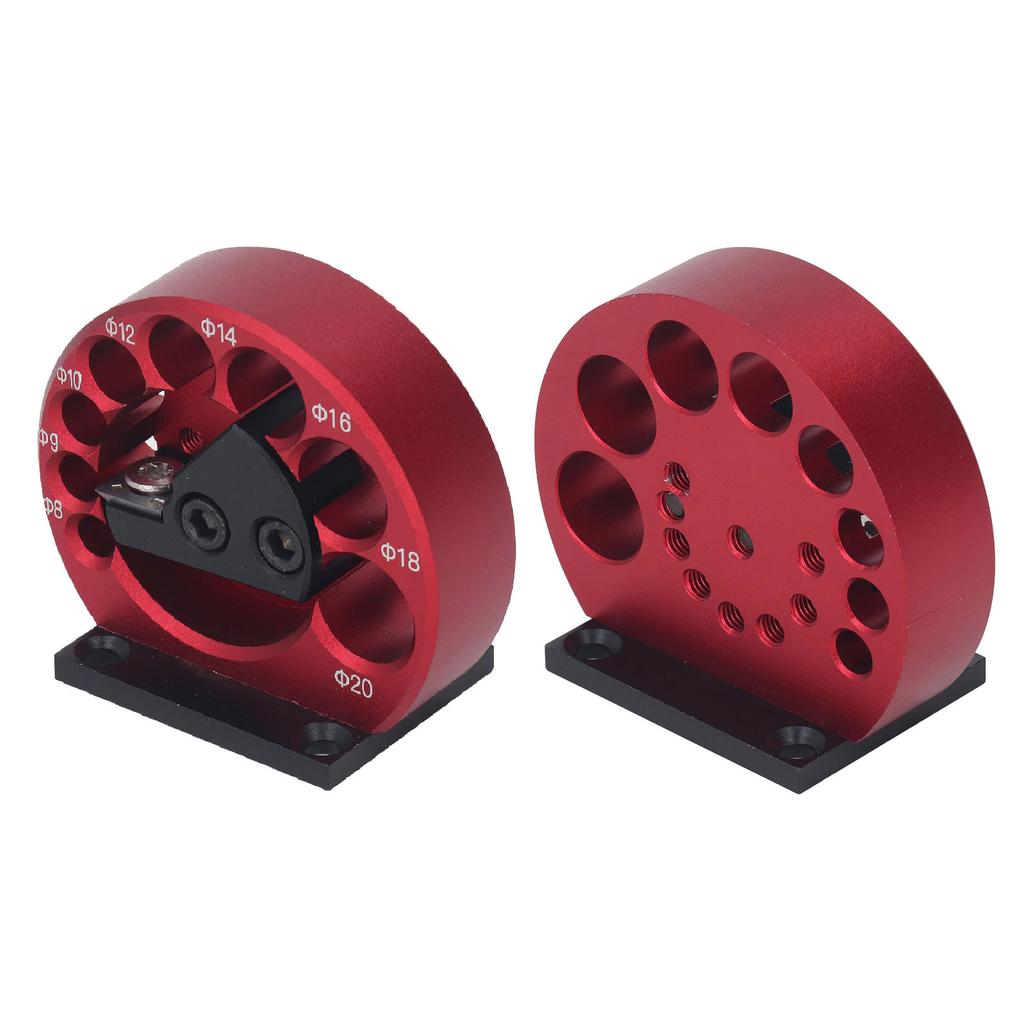 8 To 20mm Dowel Maker Round High Accuracy Aluminum Alloy Body Cemented Carbide Blade Dowel Cutter Plate for Woodworking
