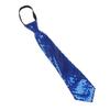 Cravatta Unisex Pre-annodata con Paillettes Cravatta Scintillante Glitter per Costume da Festa