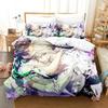 3D Print Anime Game Collar X Malice Bedding Set Printed With Pillowcase Bed Duvet Cover Soft Single Double Queen Super King Size