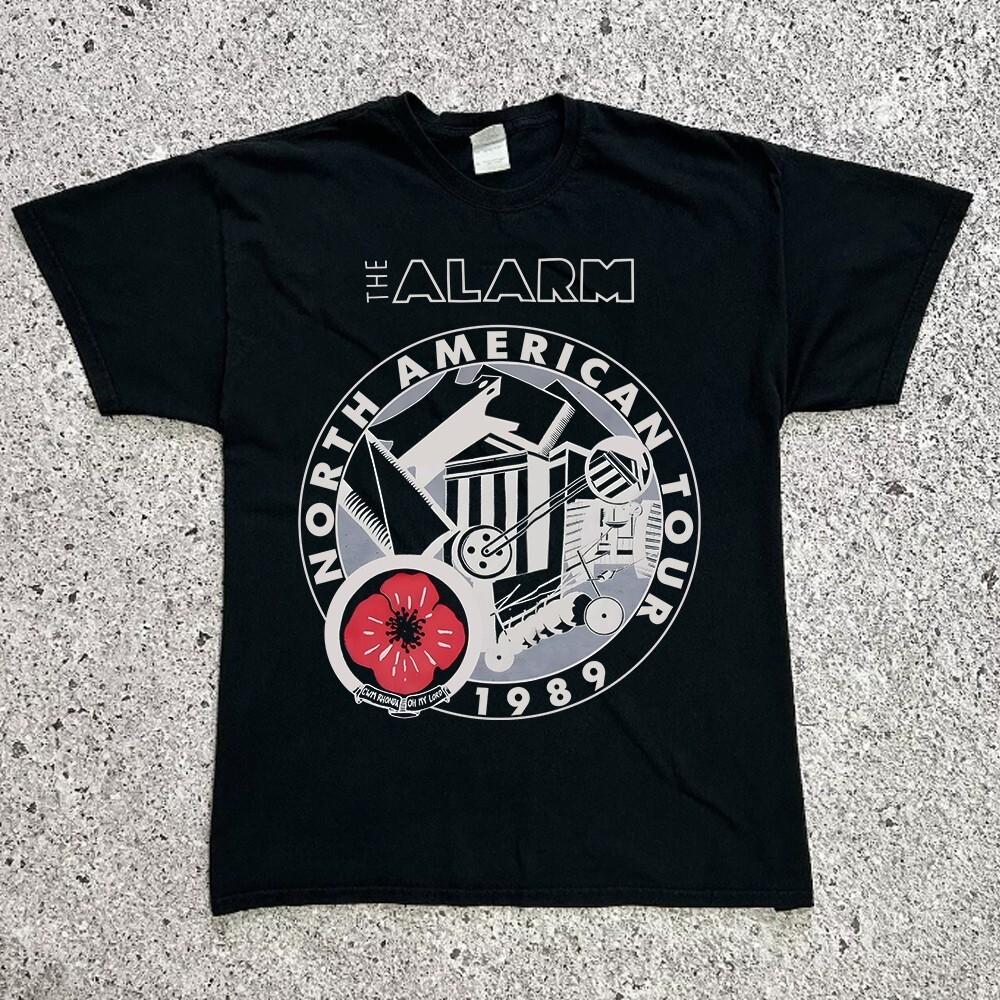 Rare THE ALARM Unisex Men All Size T-Shirt 11D499 Unisex T-Shirt L