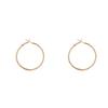 Exaggerated Hoop Earrings - European & American Cold Style, 925 Silver Needle, All-Match Metal Ear Jewelry for Women