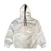 X MM6 Maison Margiela Робоча куртка з капюшоном з фольги Натуральний