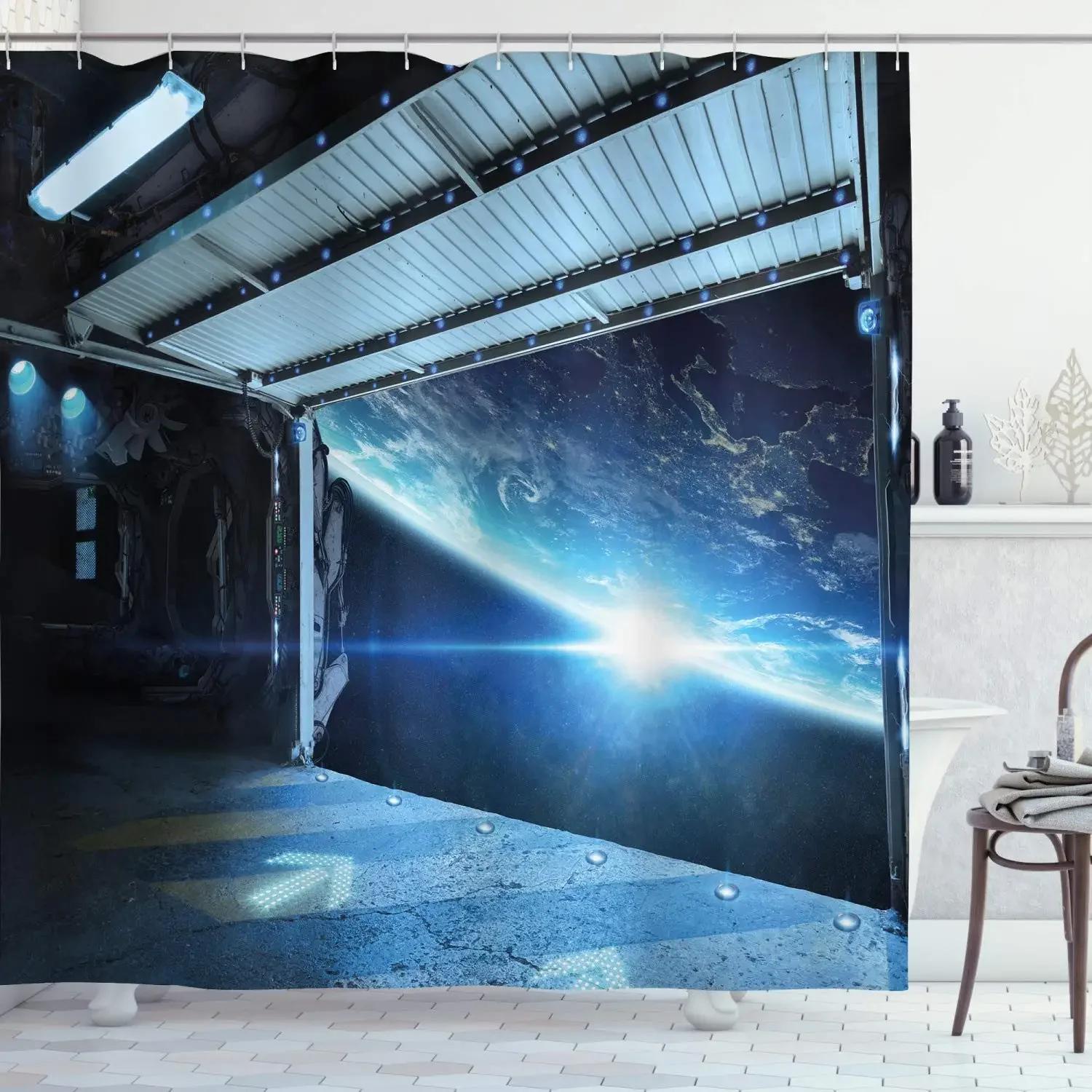 

Factory Han Solo In Carbonite Fabric Shower Curtain Soft Polyester Gray Bathroom Curtain Set Accessory for Home Decor with Hooks 90X180cm