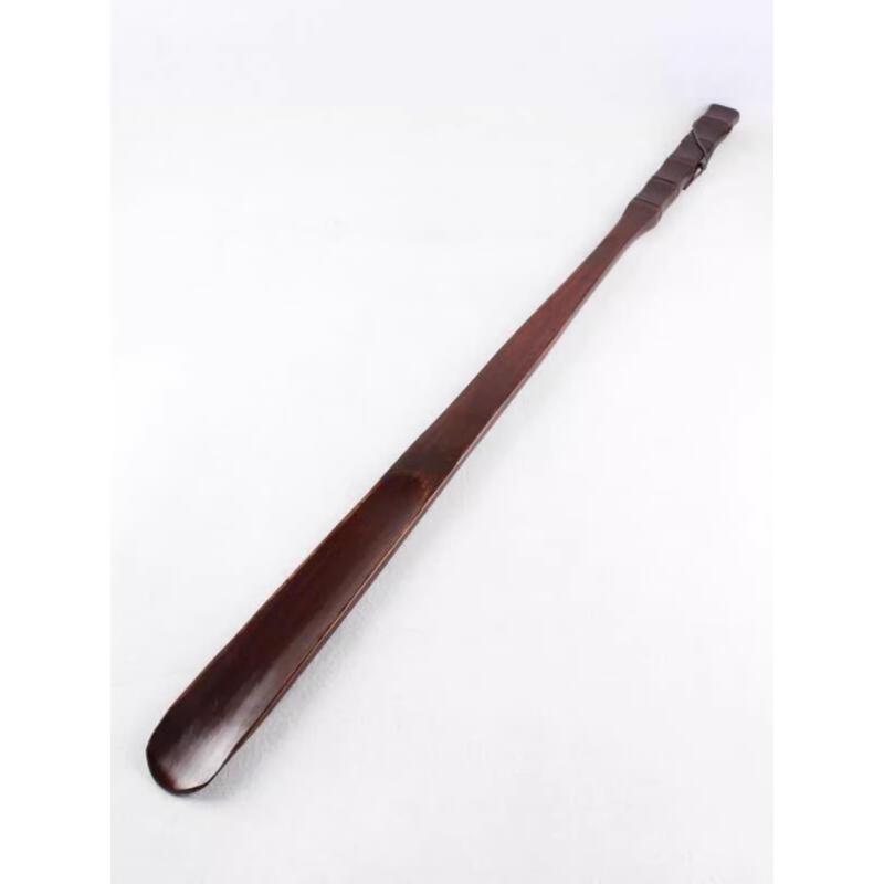 Premium Long Handle Walnut Wood Shoehorn