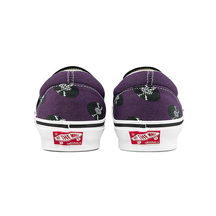 Vans Og Classic Slip On Wacko Maria Purple Records VN0A45JK596