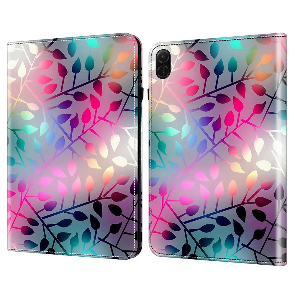 

Для Honor Pad X8a Чехол-книжка с подставкой из кожи, чехол для планшета с рисунком Maple Leaf