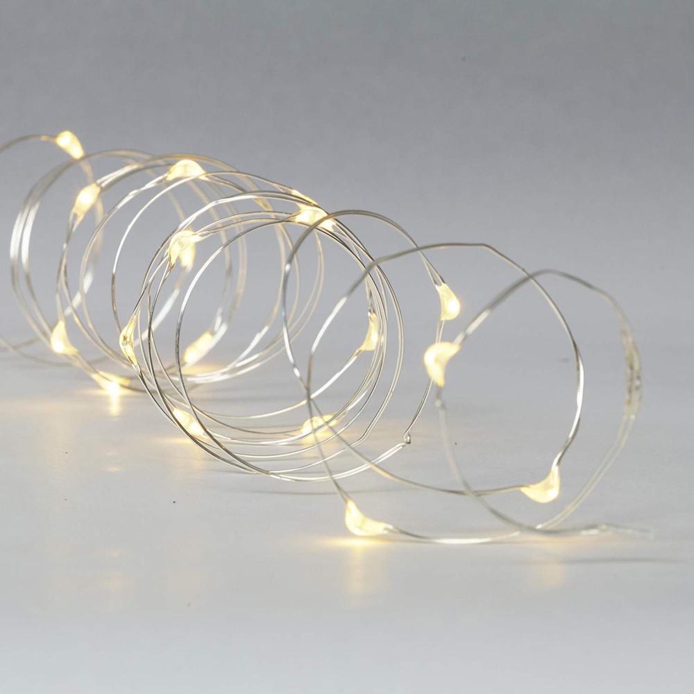 Premium Solar LED Kupfer Lichterkette für Feiertags-Rasendekoration