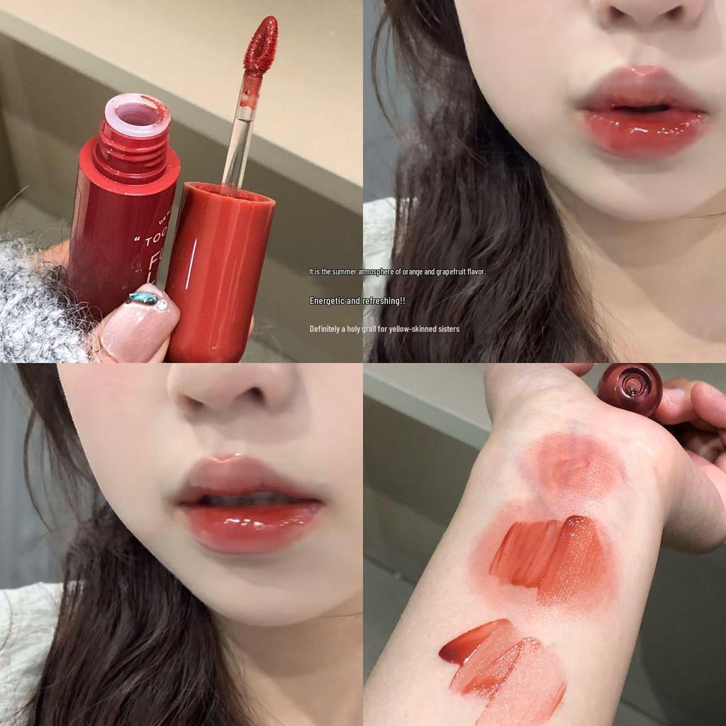 Toot Dodo Crystal Bright Mirror Lip Glaze: Moisturizing, Radiant, Youthful Lip Color for Spring/Summer