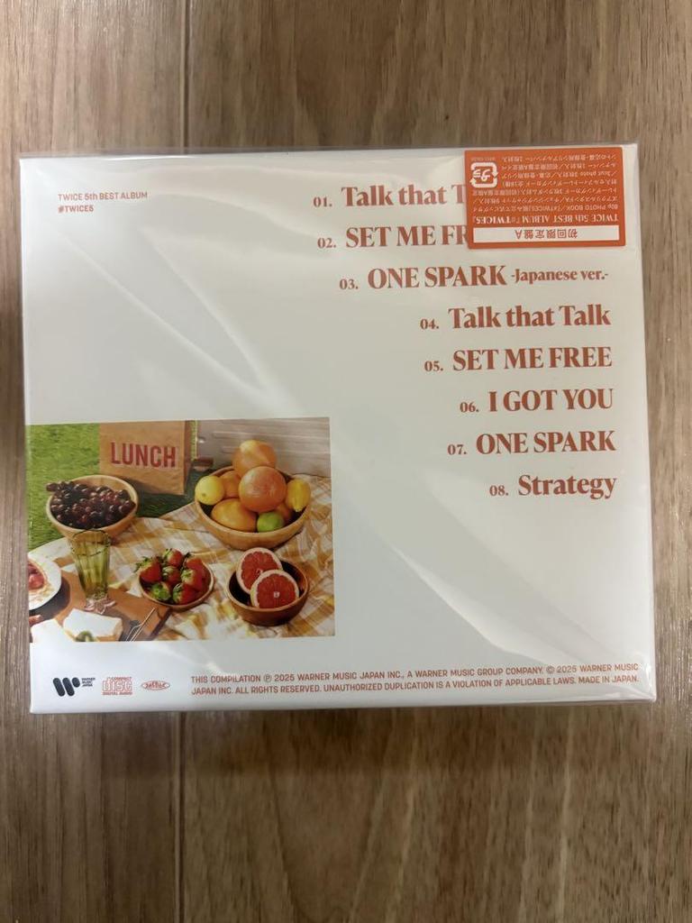 [USED] TWICE5 A-BEST ALBUM Trekana Yong Dahyun Momo