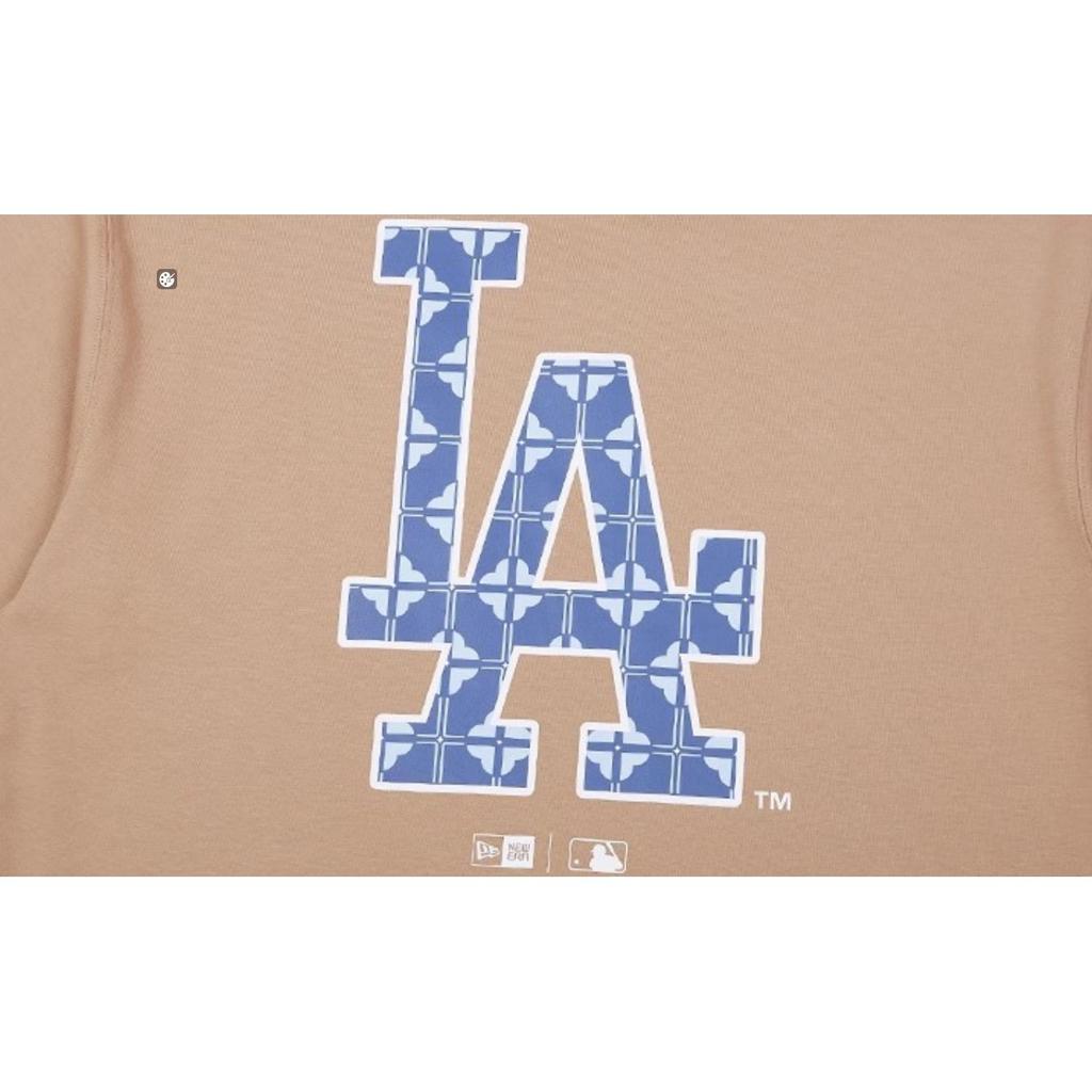 New Era SS25 MLB Los Angeles Dodgers Loose Breathable Vintage Crew Neck Fashion Short Sleeve T-Shirt Unisex tops 14529258