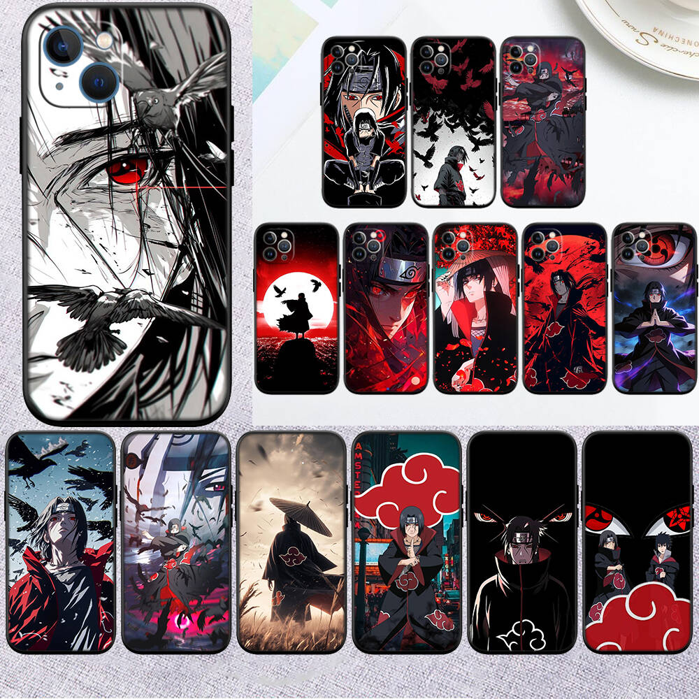 MH103 Naruto Uchiha Itachi Handyhülle für iPhone 7 8 11 12 13 14 15 16 17 16E XS Pro Max XR X SE Air
