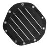 Differentialdeckel H50720016 Vorder- und Hinterachs-Differentialdeckel aus poliertem Aluminium für Ford F-100 Dana 44, schwarz