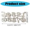 Carbon Steel Die Cut Number Cutting Dies Scrapbooking Embossing Stencils for Scrapbooking Card Making Packaging