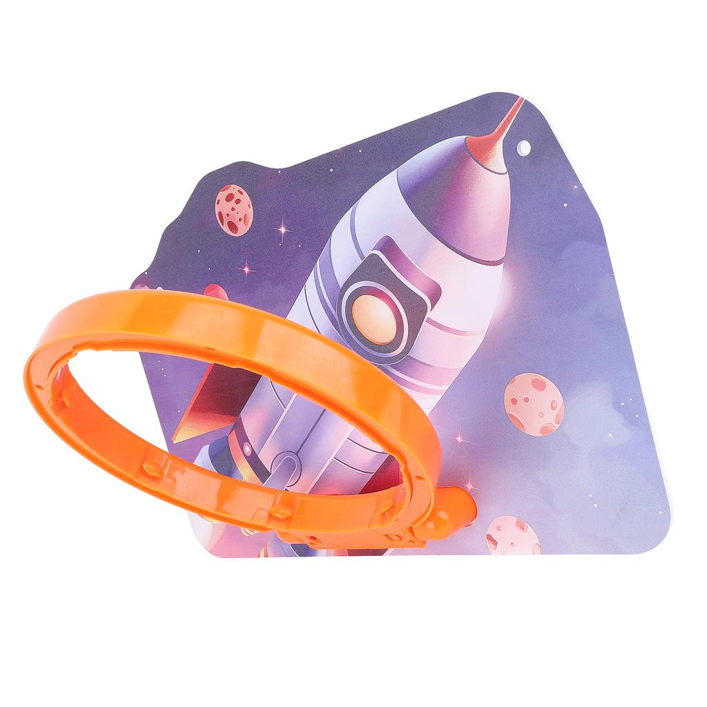 Kinder Basketballkorb Indoor Ohne Bohren Hängend Indoor Basketballziel Spielzeug Höhenverstellbar Cartoon