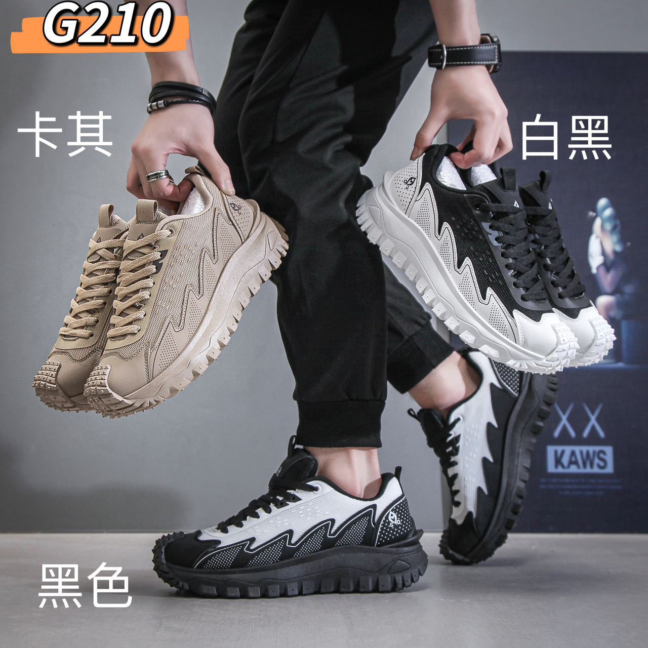 

Customized 2025 niche new autumn models high-quality fashion versatile casual models popular trendy bag head shoes men s shoes 39