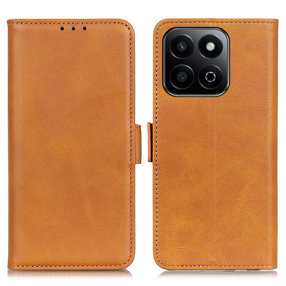 For Honor X7c 5G/X7c 4G/200 Smart 5G/Play 60 Plus 5G Case Stand Cowhide Texture PU Leather Phone Cover