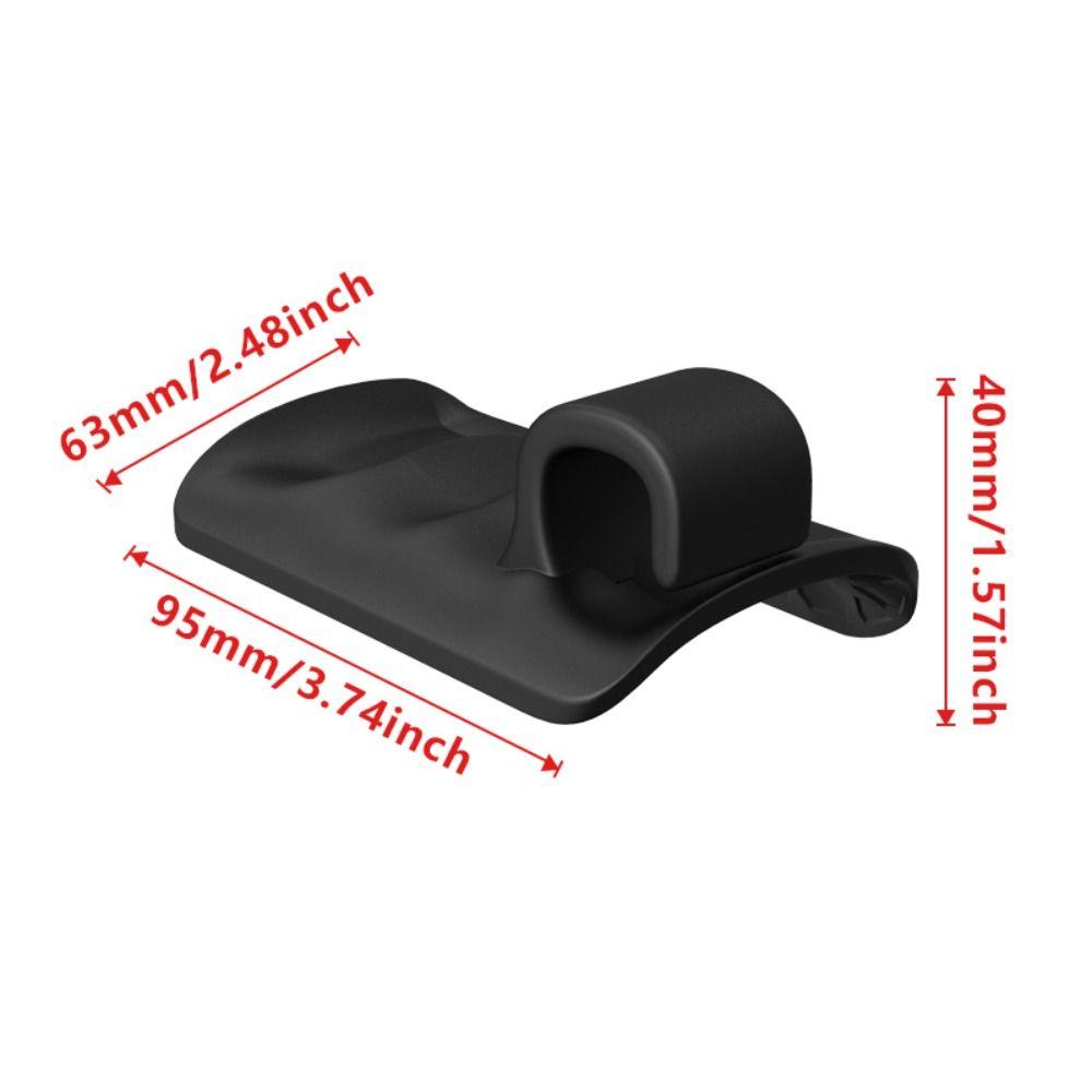 1 Paar Silikon-Griffverstärker Anti-Rutsch Elastischer Finger-Trainer Atmungsaktives Griff-Handflächenschutzpolster