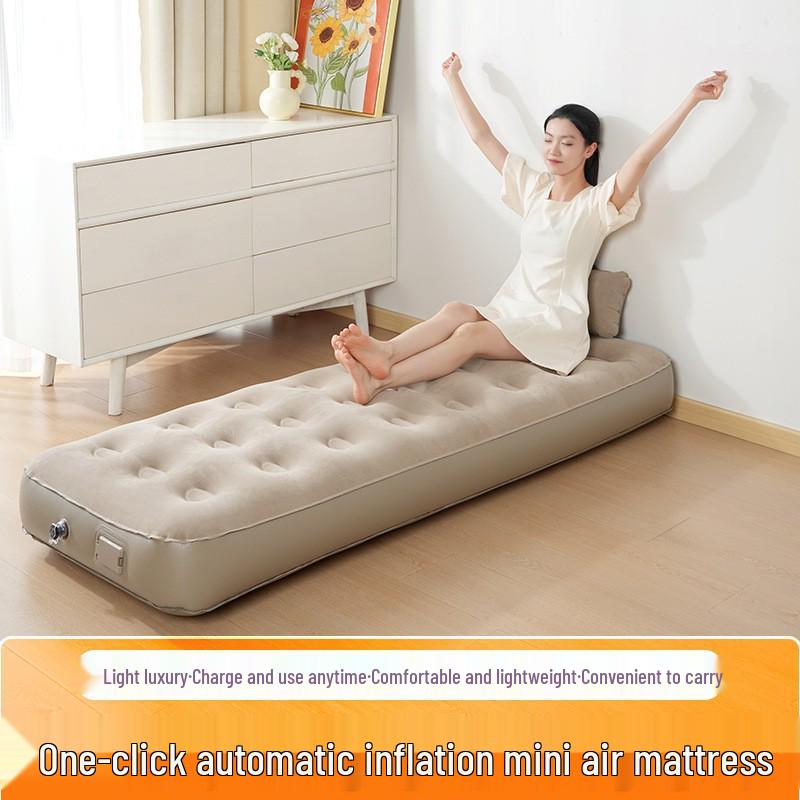 Portable Inflatable Camping Mattress - Folding Air Cushion Bed for Tent & Home Use