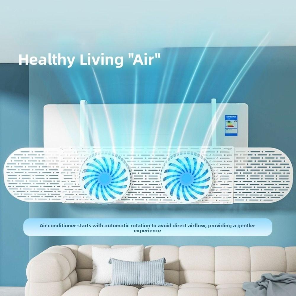 Adjustable Air Conditioner Windshield Expandable Wind Direction Baffle  for Home/Office