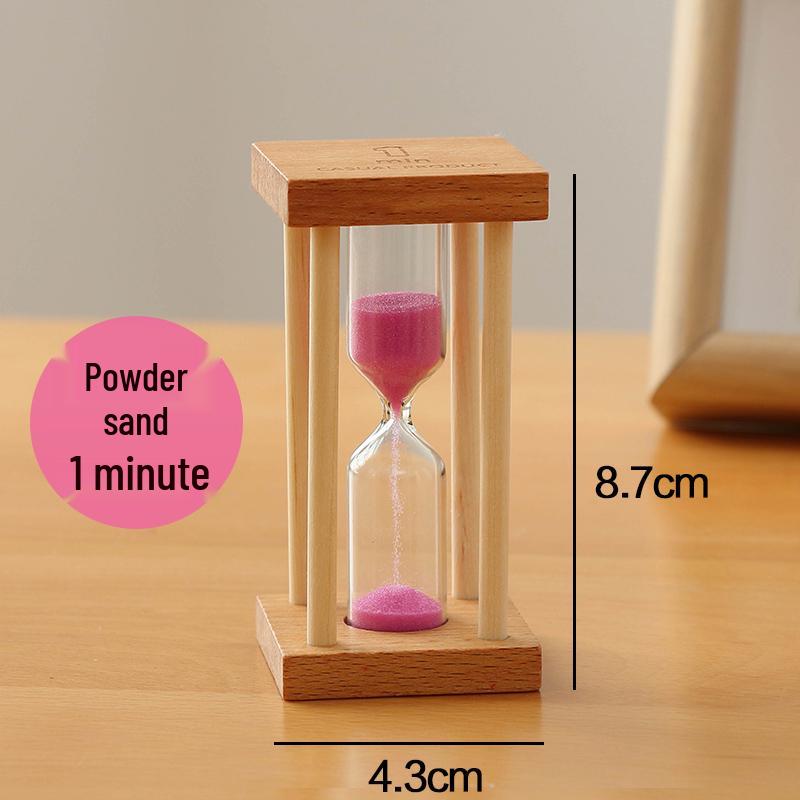Drop-Proof Hourglass Timer for Children - 5/20/30 Min Options, Learning and Decorative Quicksand Design