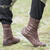 Cosplay Medieval Unisex Victoria Renaissance Boots Shoes Retro Knight Hunter Prince Halloween Carnival Pirate Costumes Props