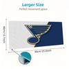 St. Louis Blues Print  Cushion Non-slip Laptop Tablet Big Mousepad XXL Mat Mini PC Playmat With Lock edge