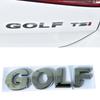 Golf 3 4 MK3 MK4 2026 Hot For VW VOLKSWAGEN 1pc Car Sticker Rear Trunk Word Logo Emblem Chrome Letters For VW GOLF 4 5 6 7 GTI R