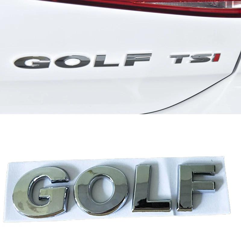 Golf 3 4 MK3 MK4 2026 Hot For VW VOLKSWAGEN 1pc Car Sticker Rear Trunk Word Logo Emblem Chrome Letters For VW GOLF 4 5 6 7 GTI R