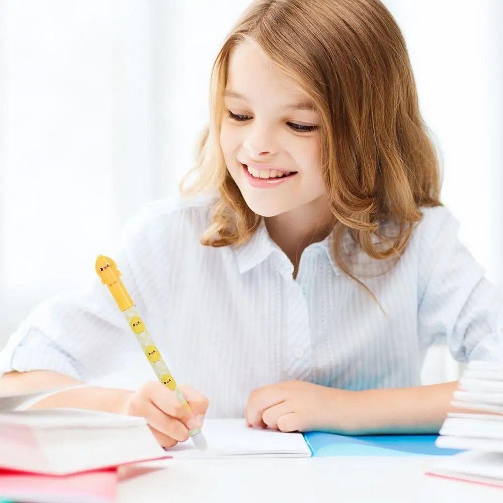 6PCS/Set Black/Blue Ink Neutral Pen Animal Shape Sign Pen High Quality Gel Pen  Gift