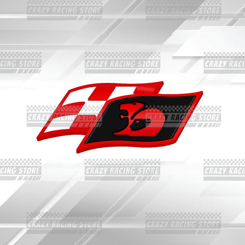 Car Badges HSV Racing Flag Trunk Emblem Metal Stickers Body Decals Letter Grille Decor For Holden HSV Astra Commodore GTS R8