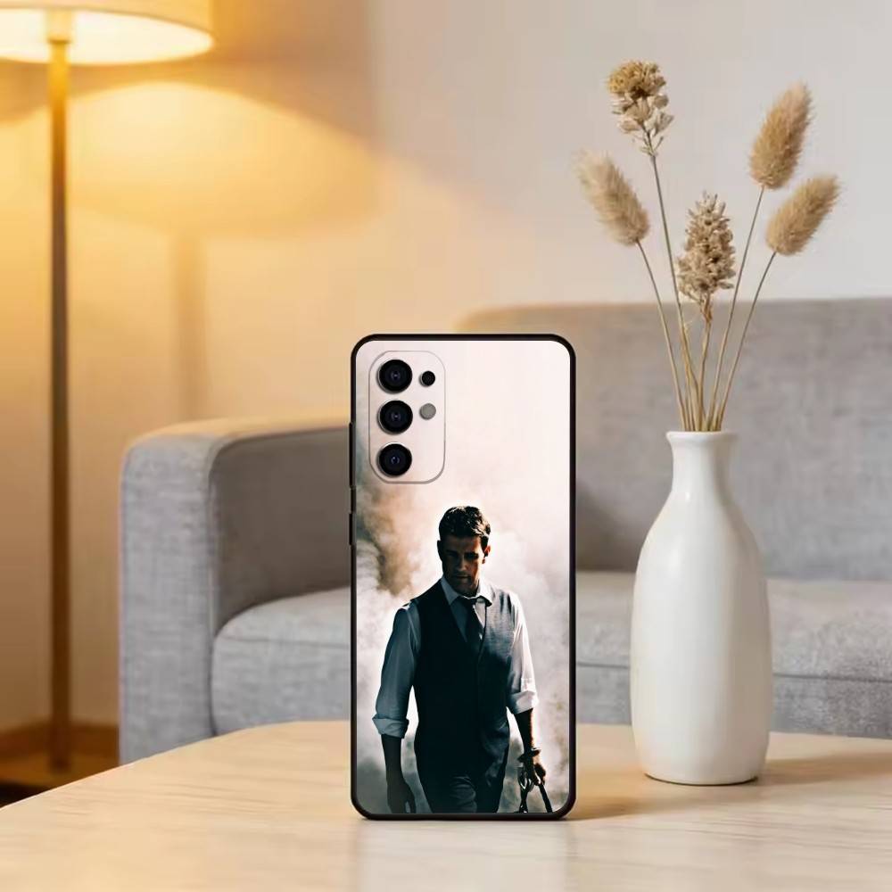 E-H-Mission Impossible Phone Case For Samsung S25,S24,S21,S22,S23,S30,Ultra,S20,Plus,Fe,Soft Silicone Black Cover
