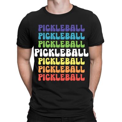 Pickleball Typografie Pickleball Spieler Sport Geschenk Herren Damen T-Shirts#TA-14<wbr/>7